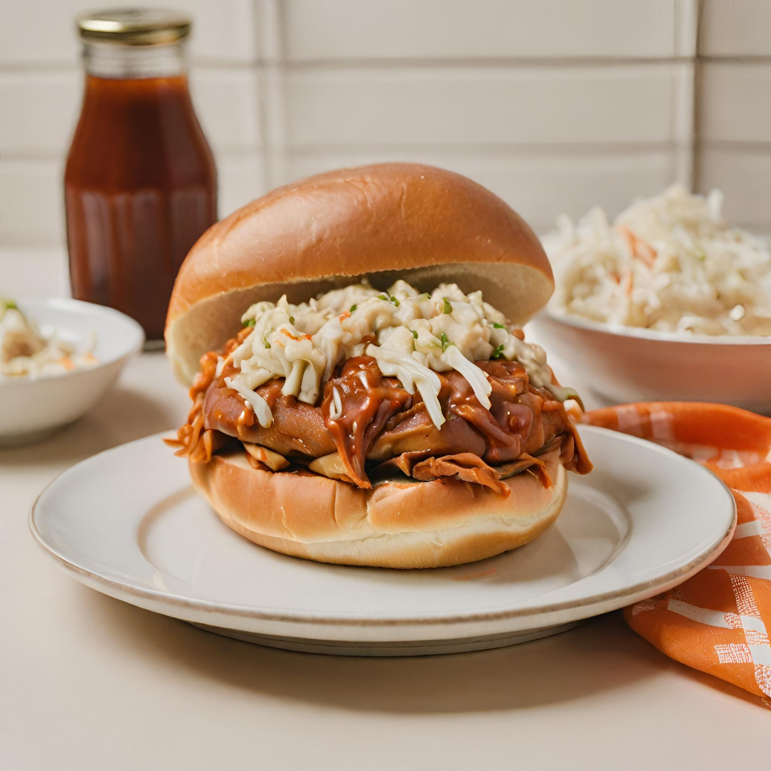 BBQ Jackfruit Burger