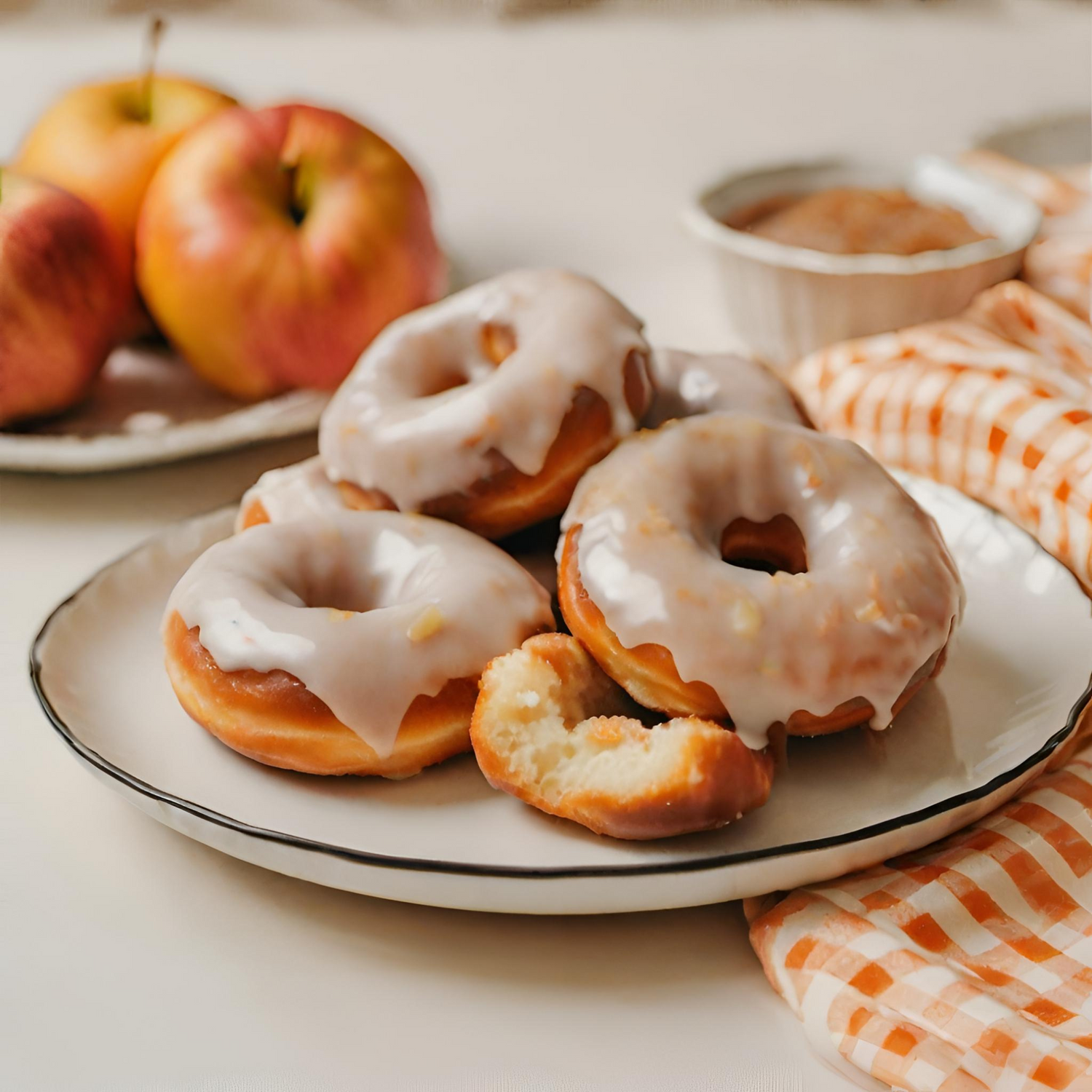 Baked Apple Donuts