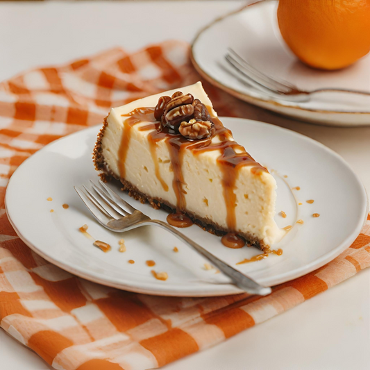 Vegan Caramel Cheesecake